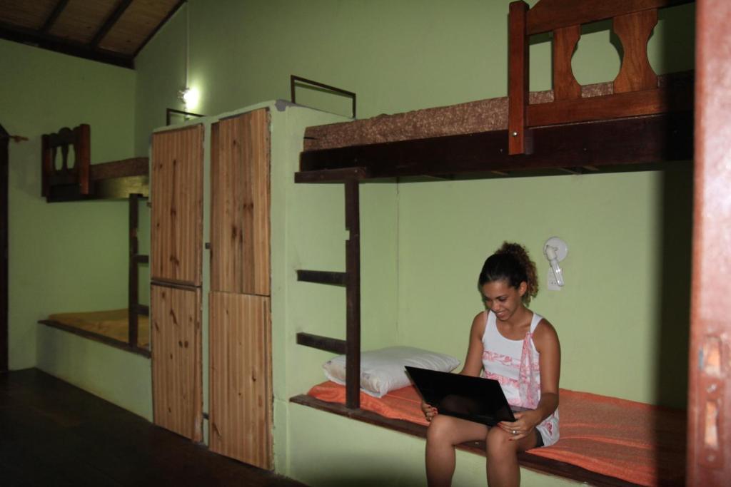 Imbassai Pousada Hostel Lujimba Rum bild